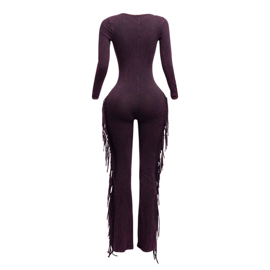 Fringed Jumpsuit