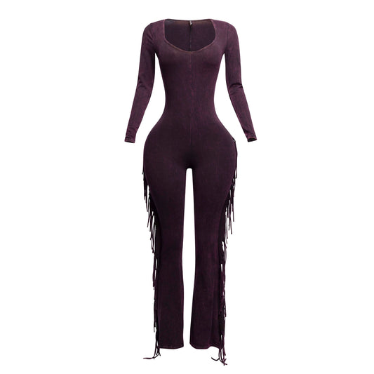 Fringed Jumpsuit