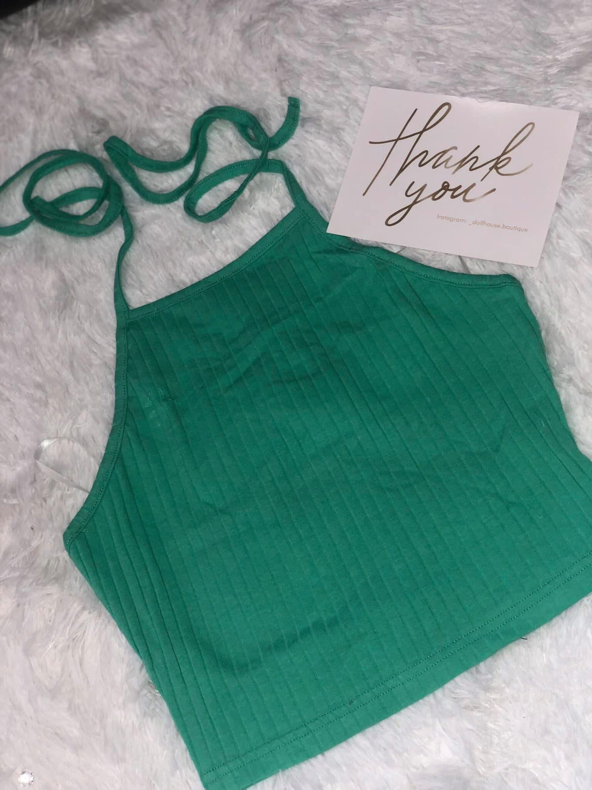 Knit Halter Top