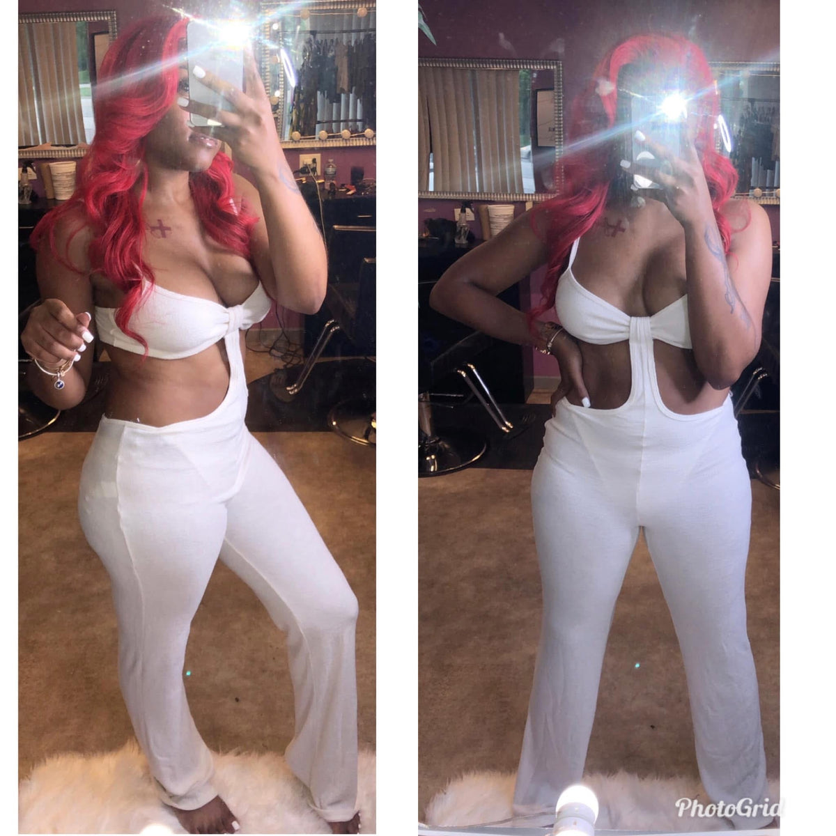 White Jumpsuit